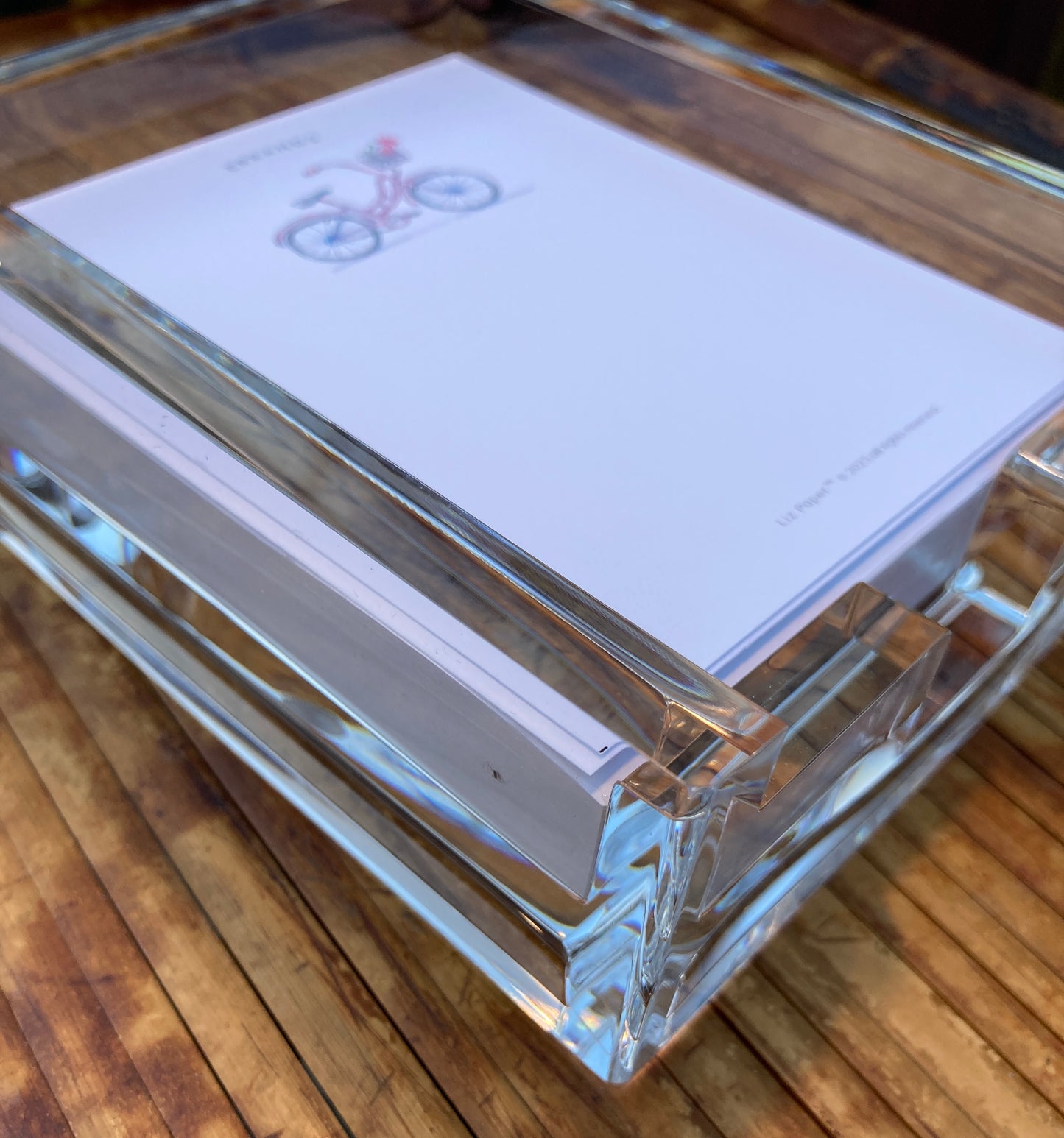 Acrylic Tray + Mini-Notes 6