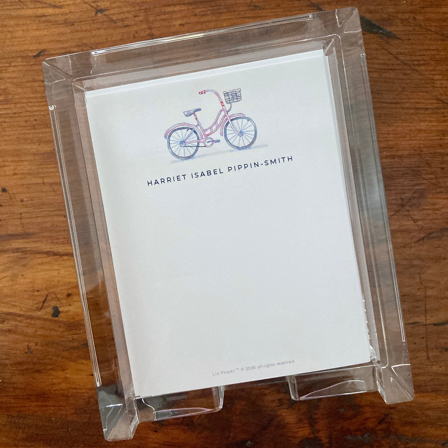 Acrylic Tray + Mini-Notes 5